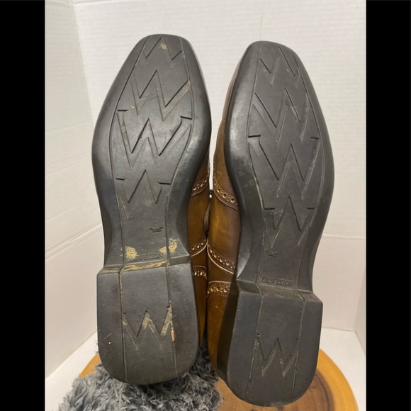 J.M. Westin Aged Leather Wingtip Laced Oxfords - Picture 11 of 11